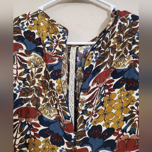 ZARA trafaluc boho romper dress size Small - Picture 5 of 8